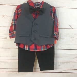 Wonder Nation 4 pc Suit Set